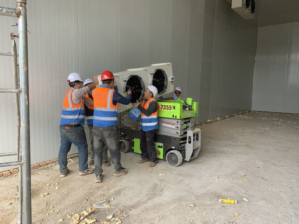 冷庫(kù)安裝施工案例